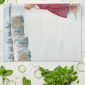 Linge De Cuisine WhimssNoël Teddy Bear Winter Wonderland (Plié)