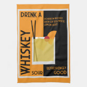 Linge De Cuisine Whiskey Sour Cocktail (Vertical)
