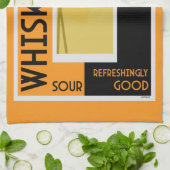 Linge De Cuisine Whiskey Sour Cocktail Napkin (Plié)