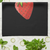 Linge De Cuisine Whisperer aux fraises (Plié)