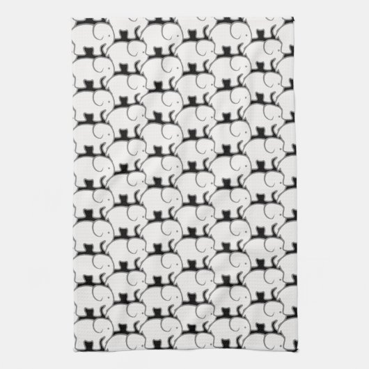 Linge De Cuisine White Elephant  (Vertical)