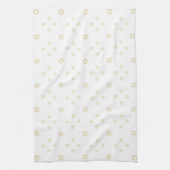 Linge De Cuisine White | Golden Zinnia Sun (Vertical)