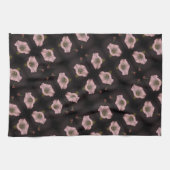 Linge De Cuisine White Morning Glory Flower Close Up Motif (Horizontal)