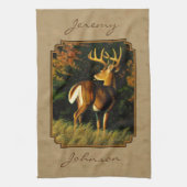 Linge De Cuisine Whitetail Buck (Vertical)