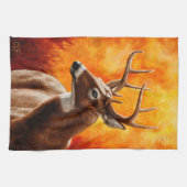 Linge De Cuisine Whitetail Deer (Horizontal)