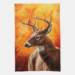 Linge De Cuisine Whitetail Deer
