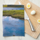 Linge De Cuisine wiew nature, montagne (Quart Plié)