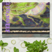 Linge De Cuisine Wild Morning Glory par Alexandra Cook (Plié)