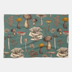 Linge De Cuisine Wild Mushrooms
