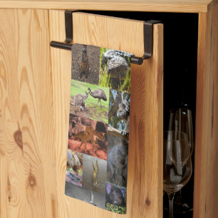 Linge De Cuisine Wild Wonders : Captivant Australian Photo Collage