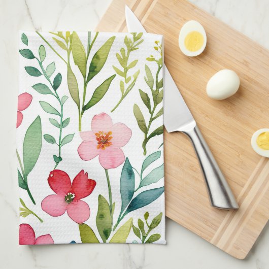 Linge De Cuisine Wildflower Meadow (Quart Plié)