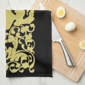 Linge De Cuisine Will Bradley Heraldic Lion (Quart Plié)