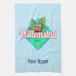 Linge De Cuisine Willemstad Curacao Vacances Caraïbes Vintages