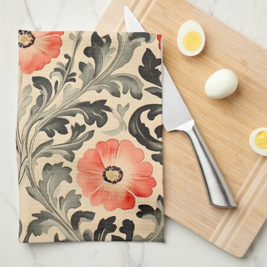 Linge De Cuisine William Morris (Quart Plié)