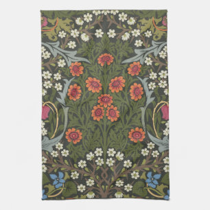 Linge De Cuisine William Morris Blackthorn Garden Flower Classique