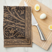Linge De Cuisine William Morris Campion Cuir Damassé (Quart Plié)