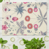 Linge De Cuisine William Morris Daisy Motif floral Orange rouge (Plié)