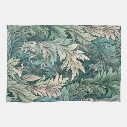 Linge De Cuisine William Morris Floral Patterned (Horizontal)