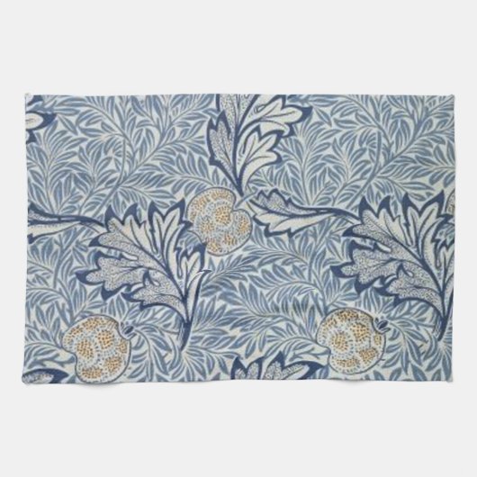 Linge De Cuisine William Morris Flower Floral Design (Horizontal)