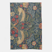 Linge De Cuisine William Morris Fraise Voleurs Oiseaux (Vertical)