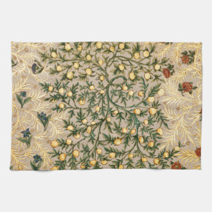 Linge De Cuisine William Morris Fruit Floral Jardin Fleur Classique