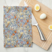 Linge De Cuisine William Morris Gold Lily Victorian Botanical (Quart Plié)