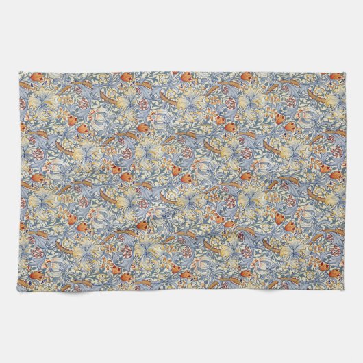 Linge De Cuisine William Morris Gold Lily Victorian Botanical (Horizontal)