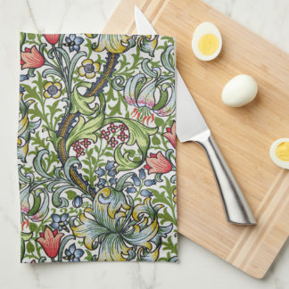 Linge De Cuisine William Morris Golden Lily Floral Chintz Motif