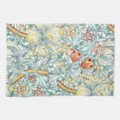 Linge De Cuisine William Morris Golden Lily modèle floral (Horizontal)