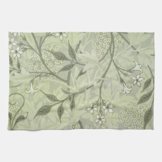 Linge De Cuisine William Morris Jasmine Botanique (Horizontal)