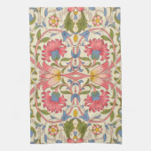 Linge De Cuisine William Morris Lodden Motif Floral Pastel (Vertical)