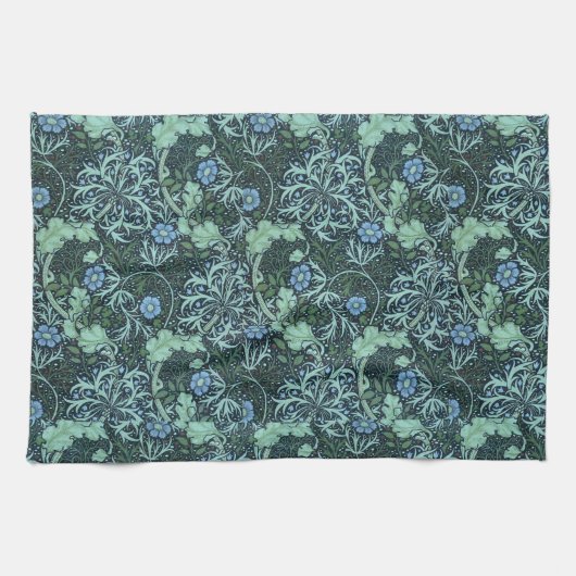 Linge De Cuisine William Morris Motif d'algues (Horizontal)