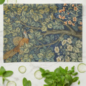 Linge De Cuisine William Morris Pheasant Bird Tree Flower (Plié)