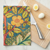 Linge De Cuisine William Morris Rose Wreath : Arts et Métiers class (Quart Plié)