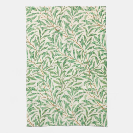 Linge De Cuisine William Morris. Saumon. (Vertical)