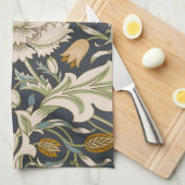 Linge De Cuisine William Morris Severn Motif floral classique (Quart Plié)