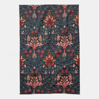 Linge De Cuisine William Morris Snakeshead Dark Motif