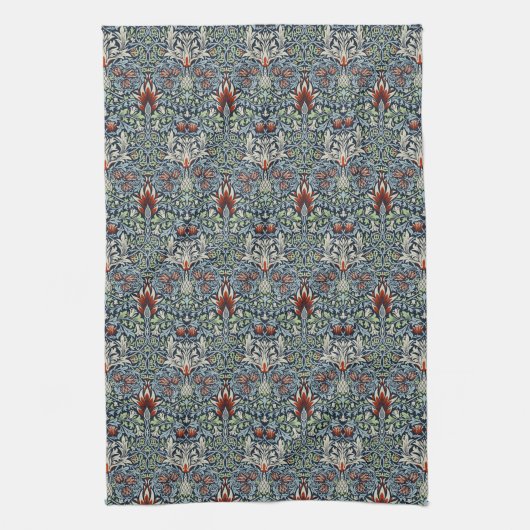 Linge De Cuisine William Morris Snakeshead Floral Classique Botaniq (Vertical)