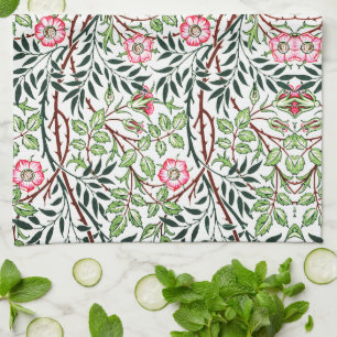 Linge De Cuisine William Morris Vintage Briar Rose Foliage