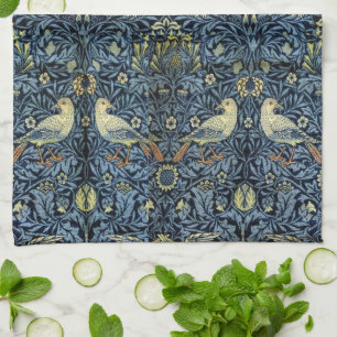 Linge De Cuisine William Morris Vintage Floral Bird