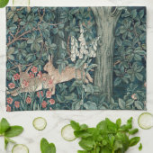 Linge De Cuisine William Morris Woodland Tapestry Rabbits (Plié)
