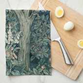 Linge De Cuisine William Morris Woodland Tapestry Rabbits (Quart Plié)