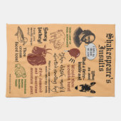 Linge De Cuisine William Shakespeare Citations d'insulte drôle Théâ (Horizontal)
