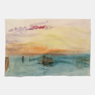 Linge De Cuisine William Turner - La lagune près de Venise au couch
