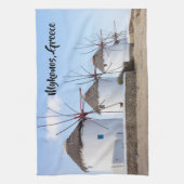 Linge De Cuisine Windmills, Mykonos, Grèce (Vertical)