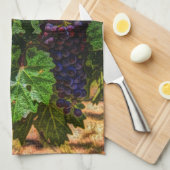 Linge De Cuisine Winery Grapevine sunny tuscany vineyard (Quart Plié)