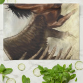 Linge De Cuisine Winged Pegasus   (Plié)