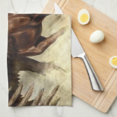 Linge De Cuisine Winged Pegasus   (Quart Plié)