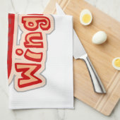 Linge De Cuisine Wingman effronté d'aile de poulet (Quart Plié)