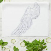 Linge De Cuisine Wings de Falln White Angel (Plié)